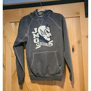 Calais Maine Blue Devil Devil Pride 2014 Gray Hoodie Sweatshirt. Size XL